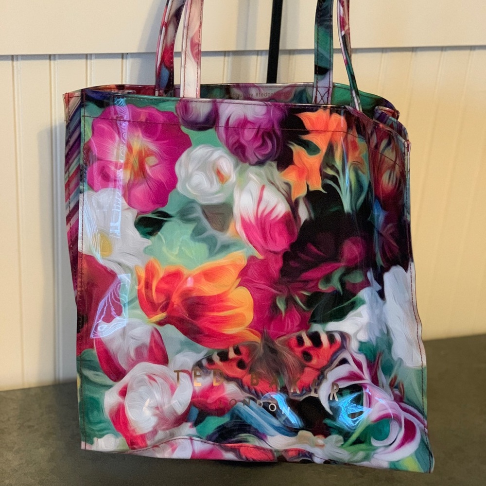 Ted Baker vinyl tote.